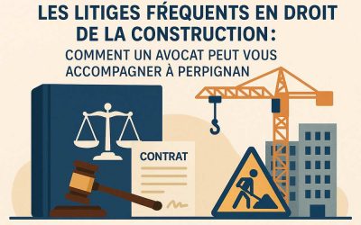 Litiges en droit de la construction : avocat à Perpignan